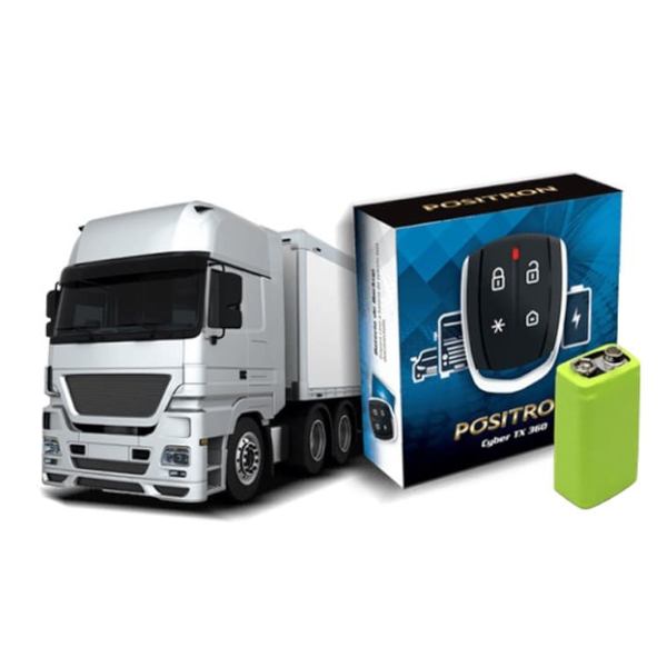 Alarma Positron para Auto y Camion CYBER TX 360