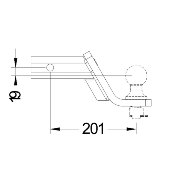 Puntera Enganche Universal Keko 201mm | K980PR