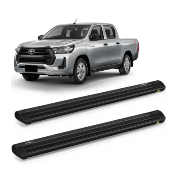 Estribo Keko K1 Negro Toyota Hilux 2016+ | K763ALPR