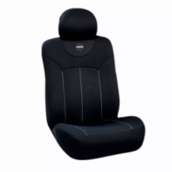 Funda Asiento Momo C010BG Negro/Gris 10pcs Tela