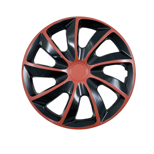 Tapa Llanta Black Bird 14" Black/Red 447D4