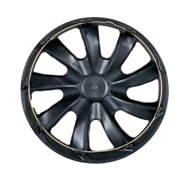 Tapa Llanta Black Bird 14" Black/Red 447D4